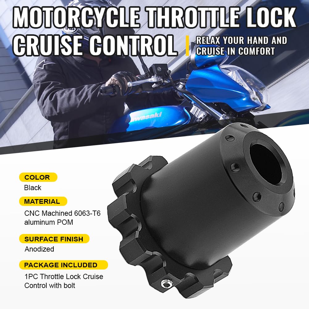 Amazon | Newsmarts オートバイ アルミニウム スロットルロック